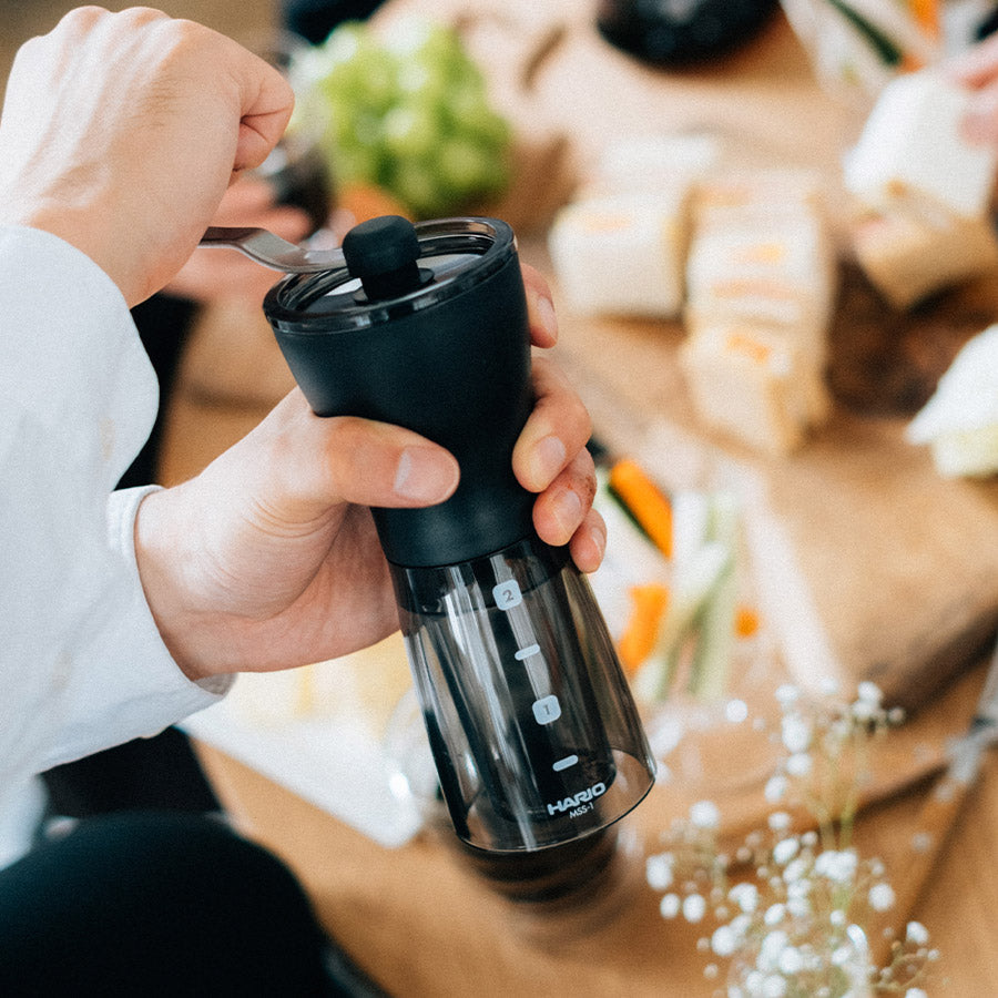 Hario Ceramic Coffee Grinder Mini-Slim Plus