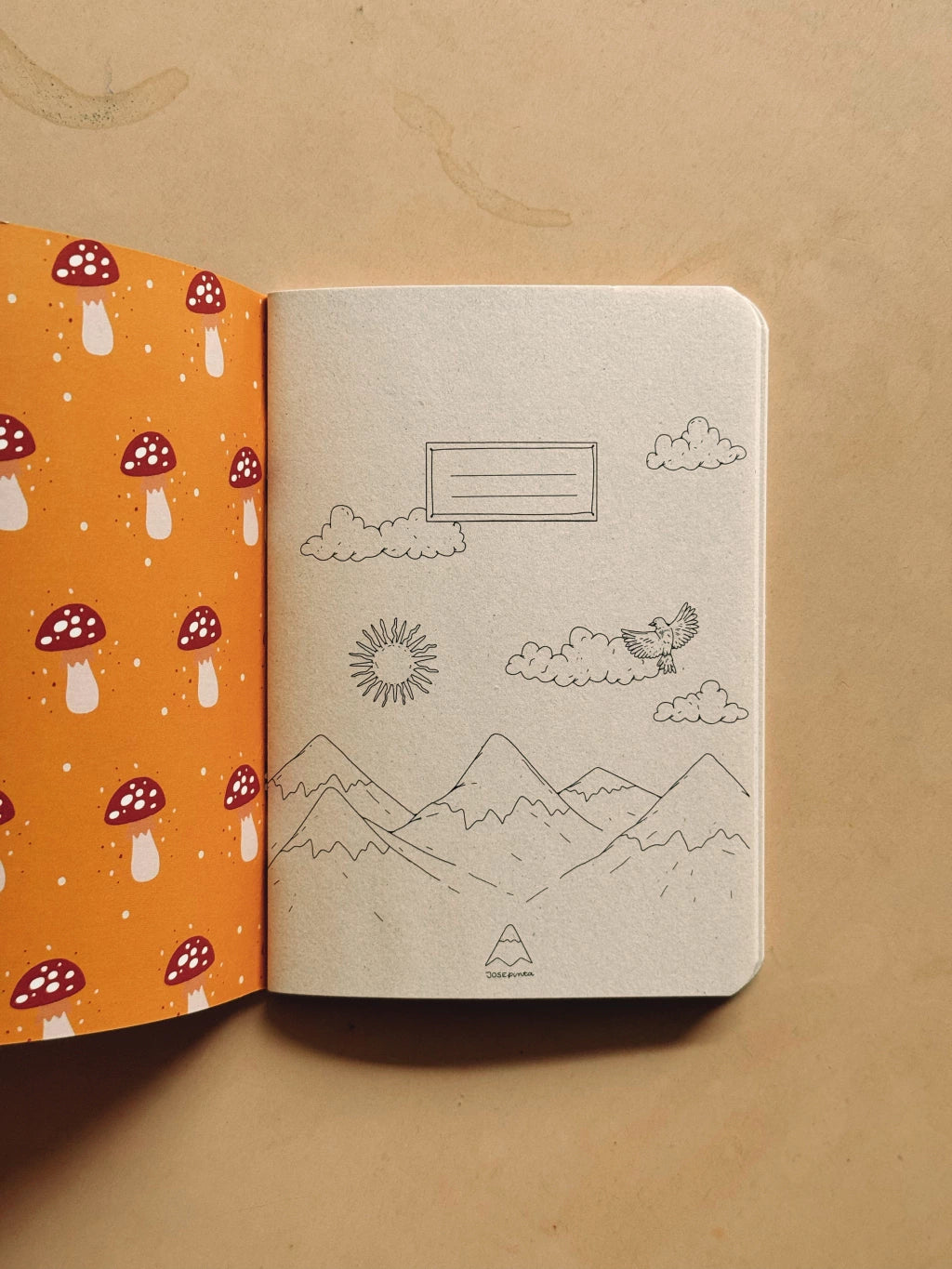 Mini Notebook – Autumn Cabin