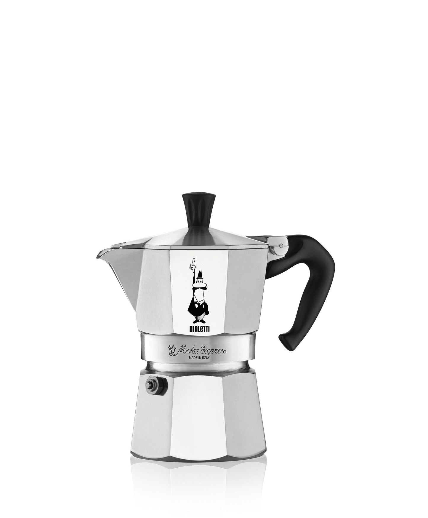 Bialetti Moka Express Classic — 1, 2, 3 & 6 Cups