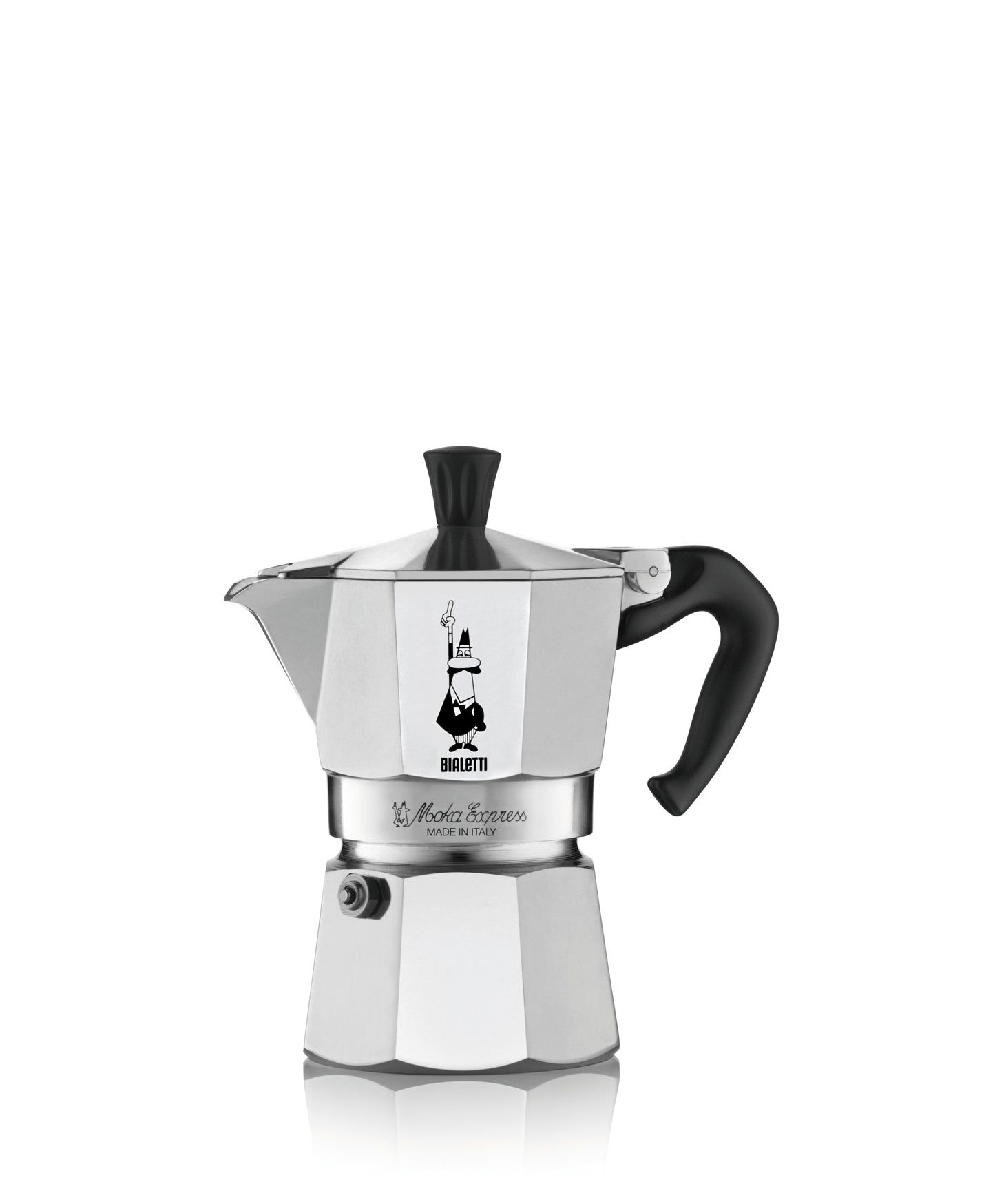 Bialetti Moka Express Classic — 1, 2, 3 & 6 Cups