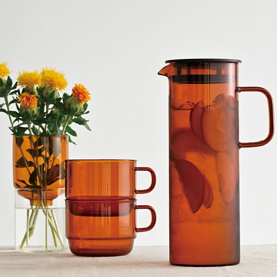 Stack Mug Cup 300ml - Amber - Hario