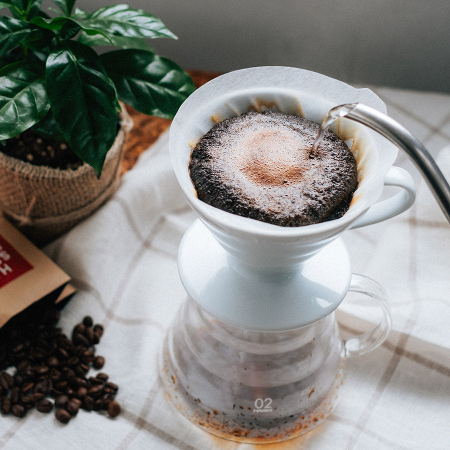 Paper Filter V60 02 - White 100 Sheets