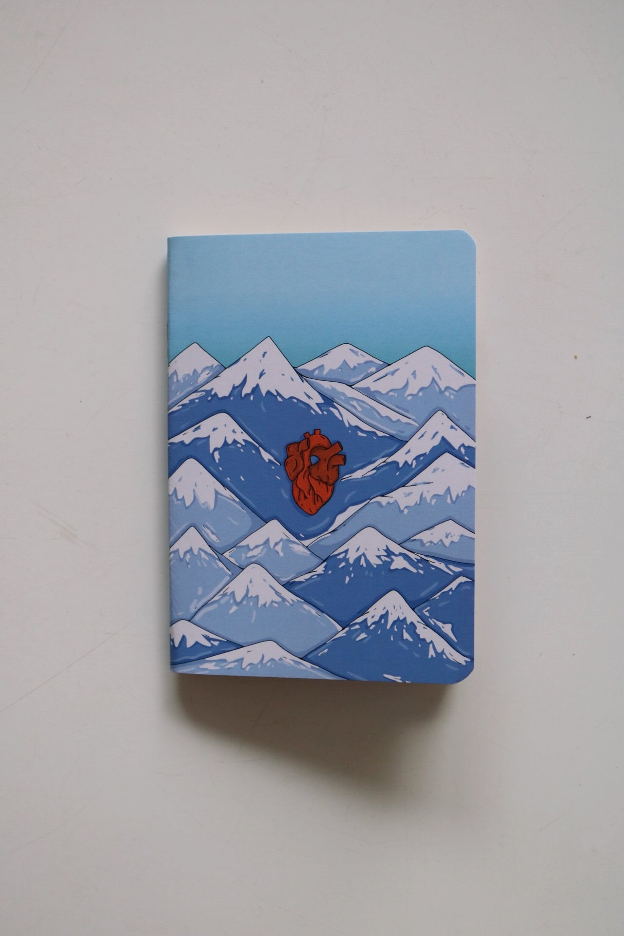 Mini Notebook – Frozen Mountains