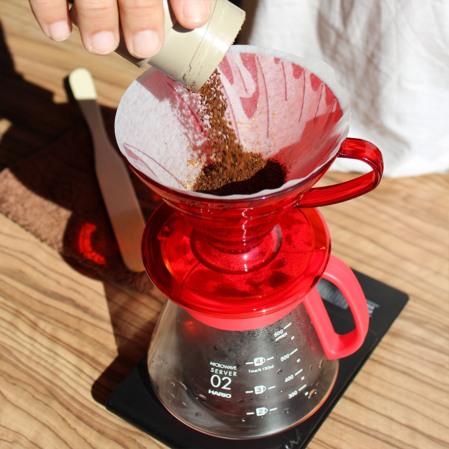 V60 Dripper & Server Set 02 - Desert Red