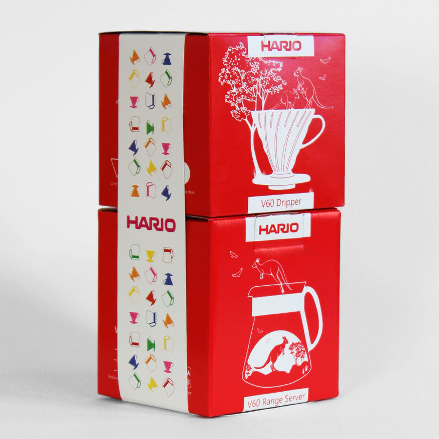 V60 Dripper & Server Set 02 - Desert Red